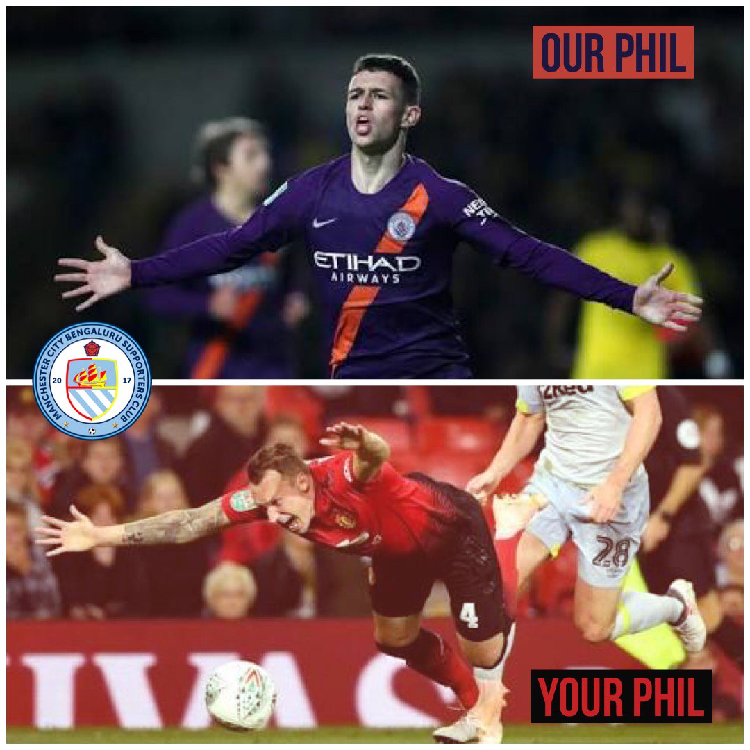BLR_Cityzens's tweet photo. I never felt more like singing the Blues. City Win, United Lose! Oh City, you've got me singing the blues! @PhilFoden
#MCFC #mancity #ManCityOSC #mcfcbsc #Foden #Mahrez #CarabaoCup https://t.co/BDMgDX8Bnq