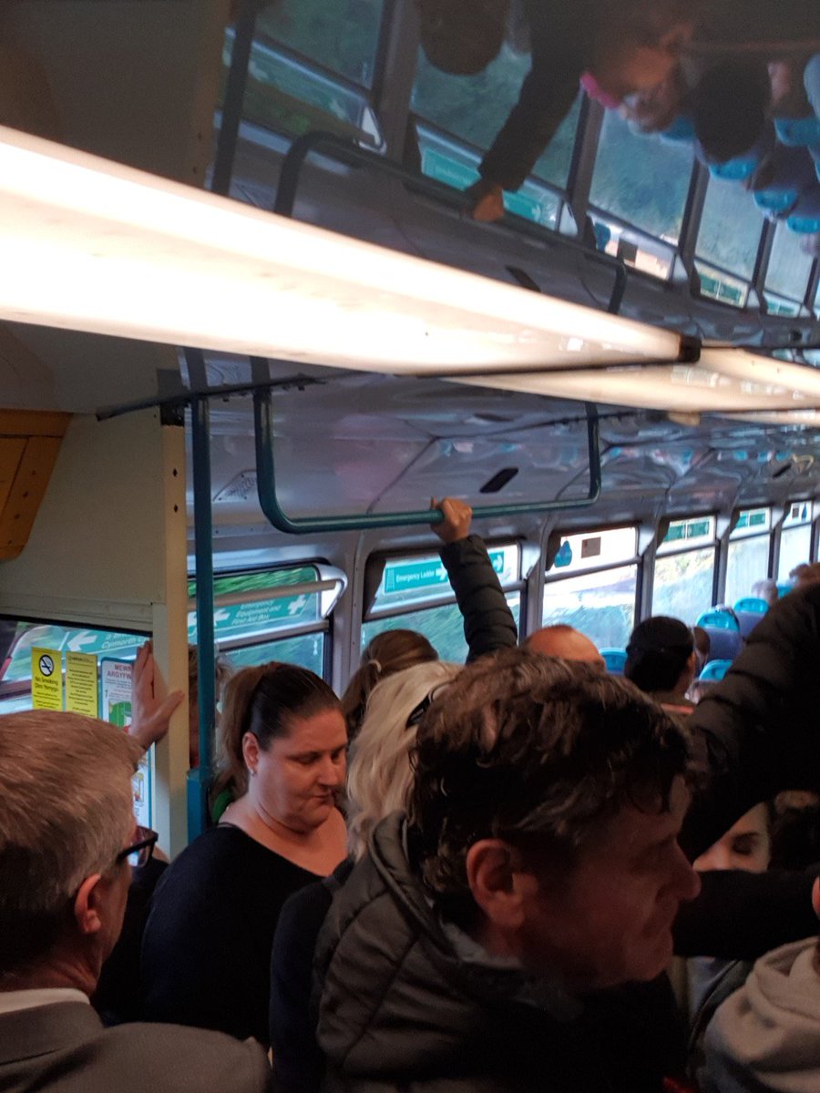 CAFCdistrict's tweet photo. @ArrivaTW sort another carriage out for the 8:21 from cadoxton this is ridiculous! https://t.co/8NK4NEIHDv