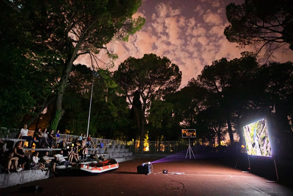 BRD_org's tweet photo. This is how our movie premieres look like - filled with people who love rivers. At a basketball court, in a bar, by the river, at a kayak fest or by the campfire.
photos @KatjaJemec
#brt3 #nodams #protect https://t.co/5Kl2siUHAY
