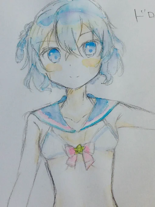 最近まともに完成させられてないので上げられるのが前に書いたラフ案くらいしかない…… 