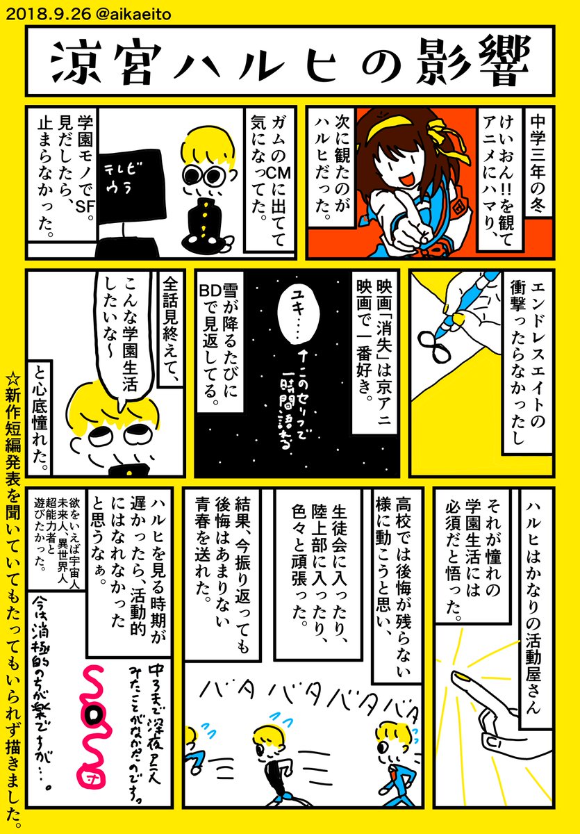 涼宮ハルヒの影響 