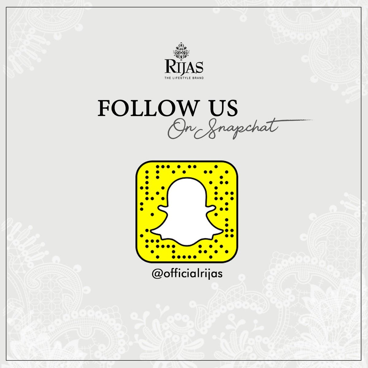 officialrijas's tweet image. For the updates, Follow us on Snapchat @Officialrijas 
#Rijas #Rijasinfinty #saleupdates #TrendingNow #wedding
#lifestylebrand #newarrivals #discount #snapchatselfie
