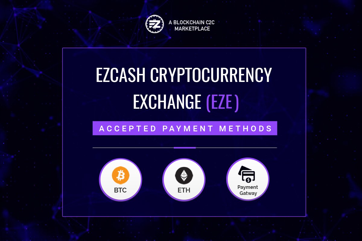 You can use the following methods to #purchase the #EzCash #tokens.
#Buy Token Now: ezcash.io
#BTC #ETH #cryptocurrency  #ecommerce #blockchain  #payments