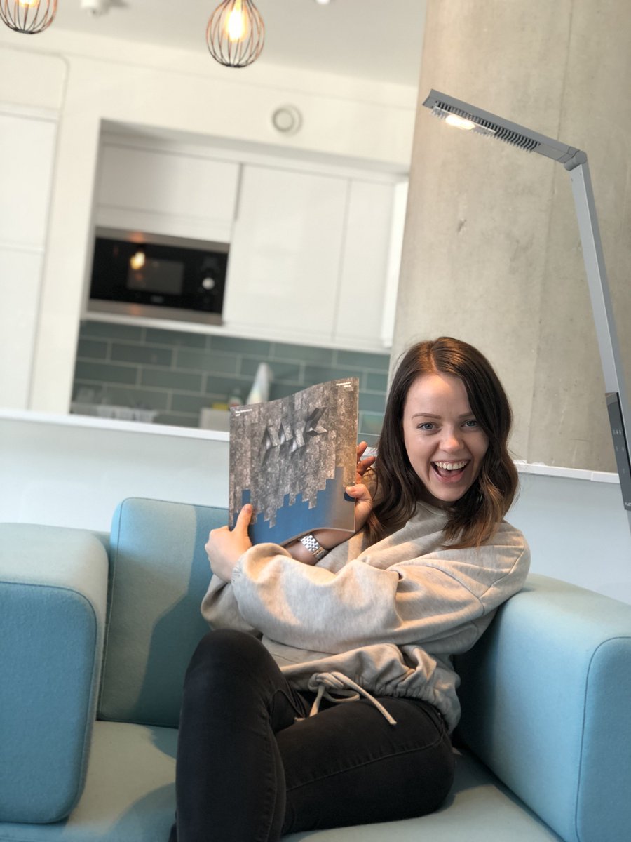 MixInteriors's tweet photo. Ok, so we may have staged these photos ever so slightly, but look at that @LuctraUK lamp...perfect lighting for enjoying the latest copy of Mix Interiors. #luctra #lighting #officerefurb #mixgroup https://t.co/xOzN3clzJS https://t.co/mCNeA5wUel