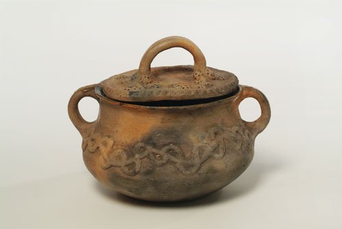 PlantHums_UK's tweet photo. This cooking pot is made of #clay mixed with the ashes of caraipé / #pottery tree bark (Licania octandra), which renders it fireproof. Collected by Victorian #botanical #explorer #RichardSpruce during his travels through the #Amazonian rainforest. #ceramics #alchemy #earthware https://t.co/UAoj4AeLVH