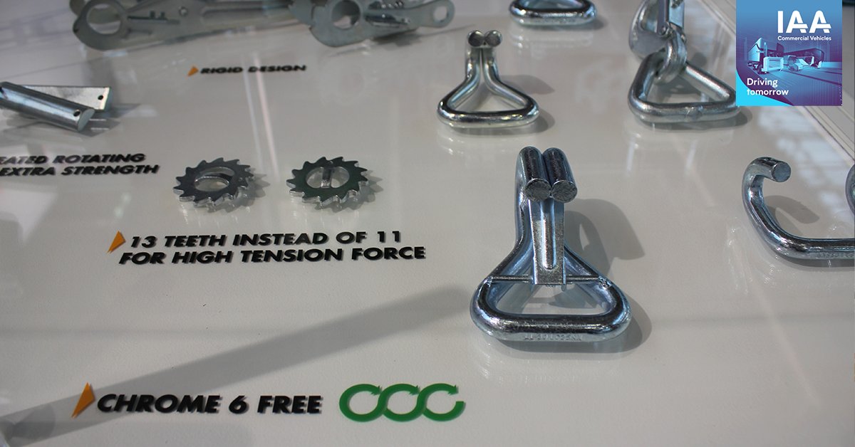 CargoControlCo's tweet photo. Lets take you through the journey of a #LoadLok lashing strap. From our ratchets, components, webbing to production of a finished product. There is so much to discover! Come to IAA Hall 27, C27 #EuropeanProduction #lashing #IAA18 https://t.co/XbJ5F96ABq
