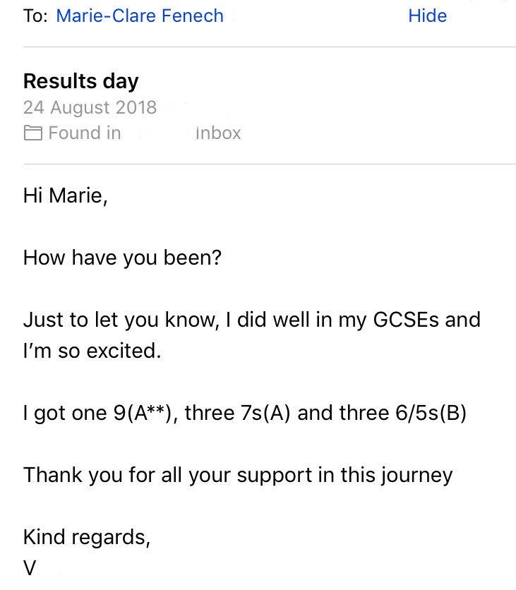 Mentoring a Girl reaps dividends.
This young student was the only Girl in her class to go on to study Computer Science <a href="/AdaCollege/">Ada, the National College for Digital Skills</a> 
#GirlsInTech #GirlsInSTEM