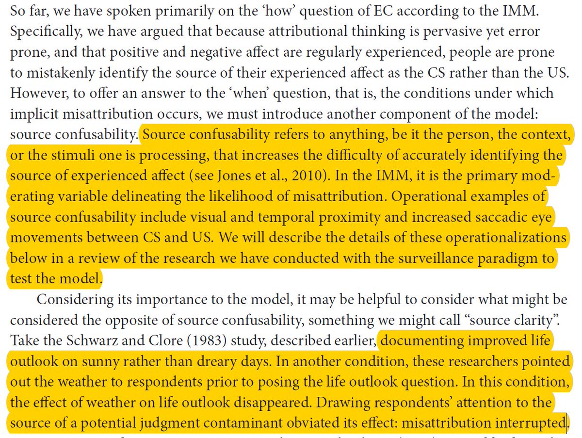 SocialPsychBull's tweet photo. March, Olson, & Fazio (2018) discusses the assumptions of Implicit Misattribution Model of Evaluative Conditioning in terms of encoding, storage, and retrieval/application of the conditioned attitude. #psychology #openaccess #zeroAPC #OA Read it here: https://t.co/dKr3n4SA3E https://t.co/bnMEBwAxrx