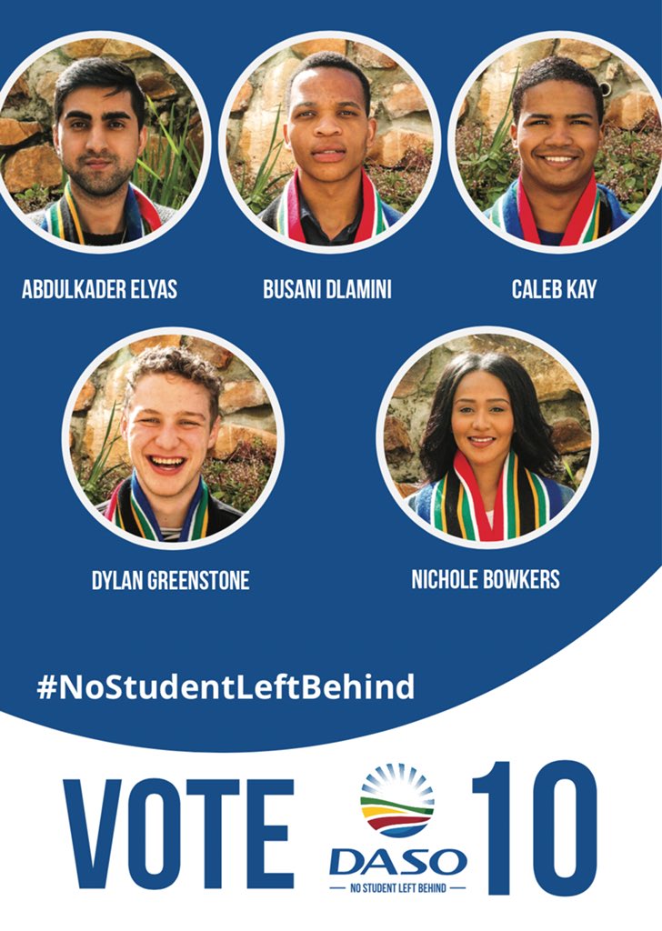 Voting for your SRC closes on Friday. Remember to vote #DASO10 ✊🏽

vote online: eballot4.votenet.com/uct/login.cfm

#NoStudentLeftBehind 
#1UCT4ALL