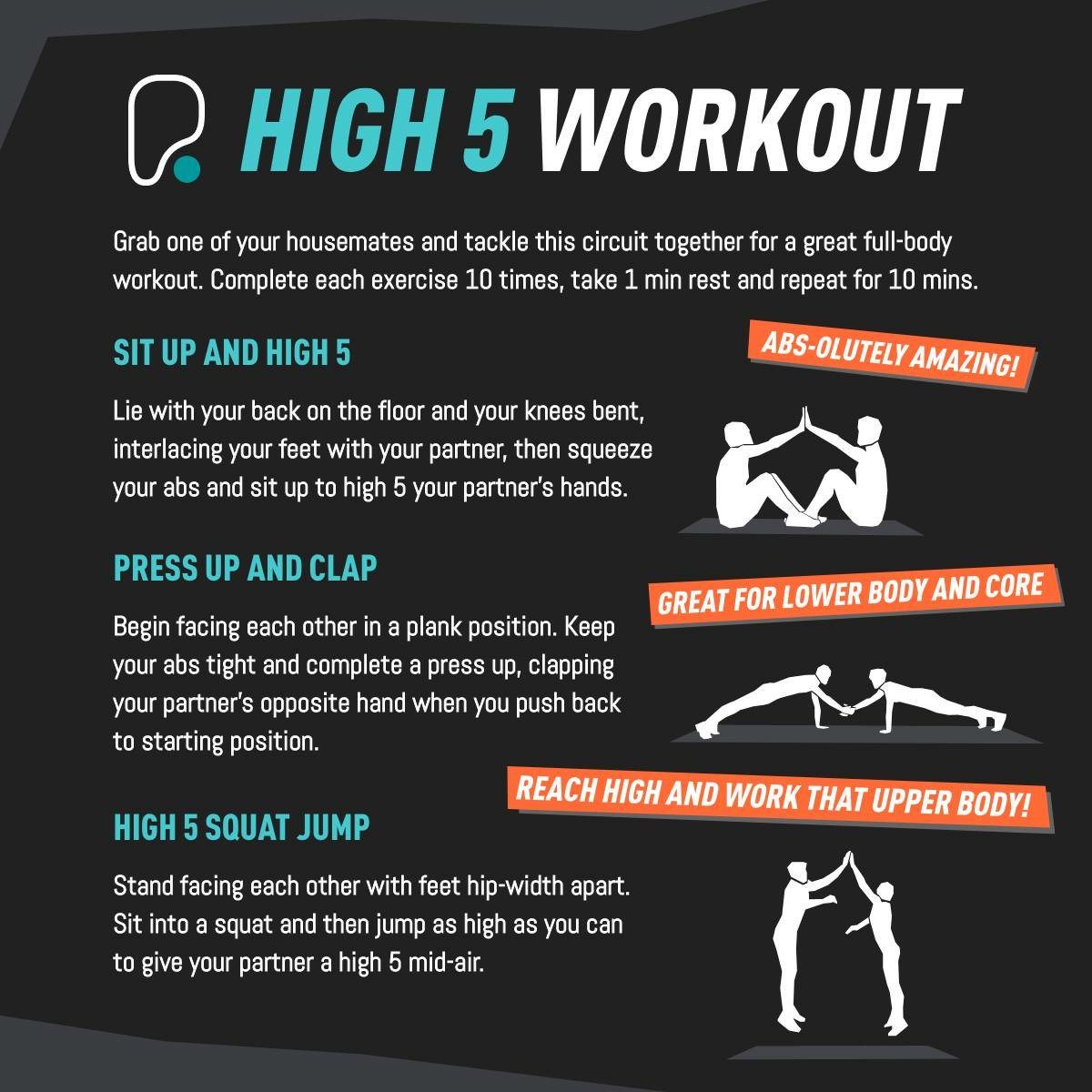 PureGym_Bishop's tweet photo. Students! Need to fit in a quick workout in between lectures? 
We have you covered? Grab your housemate and tackle this duo workout. @covcampus 

Join through UNiDAYS and save £15 with no joining fee and 10% off monthly membership or up to 30% off fixed term memberships!! https://t.co/tE14QwY6re
