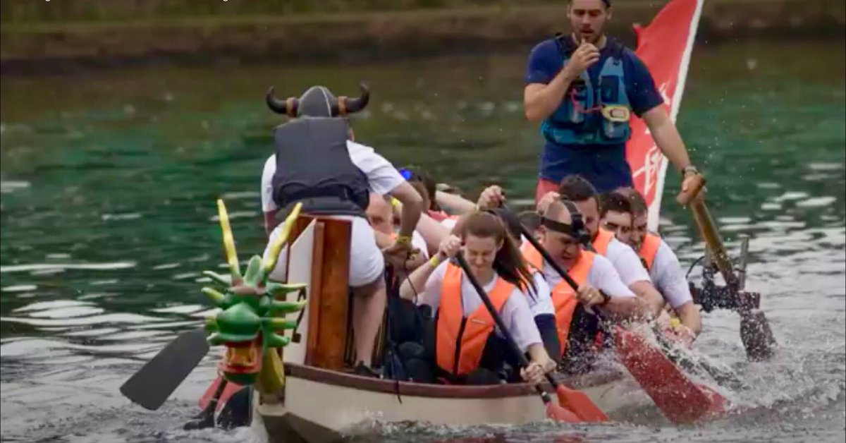 NissanSouthWest's tweet photo. Well Done @Exeter Nissan! - Silver medals winners on Sunday at the @Dragonboat Race @exeterquay in aid of @DevonAirAmb  🐲🐲🐲🐲🐲 https://t.co/dAFVjEAHWI