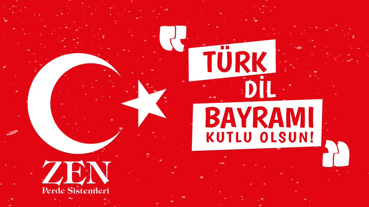 Türk Dil Bayramımız Kutlu Olsun !
#gaziantep #perde #zenperde #motorluperde #mekanikperde #stor #storperde #tülperde #tülperdemodelleri #tül #perdeci #pliseperde #perdelens #lensperde #lensperdesatisnoktasi