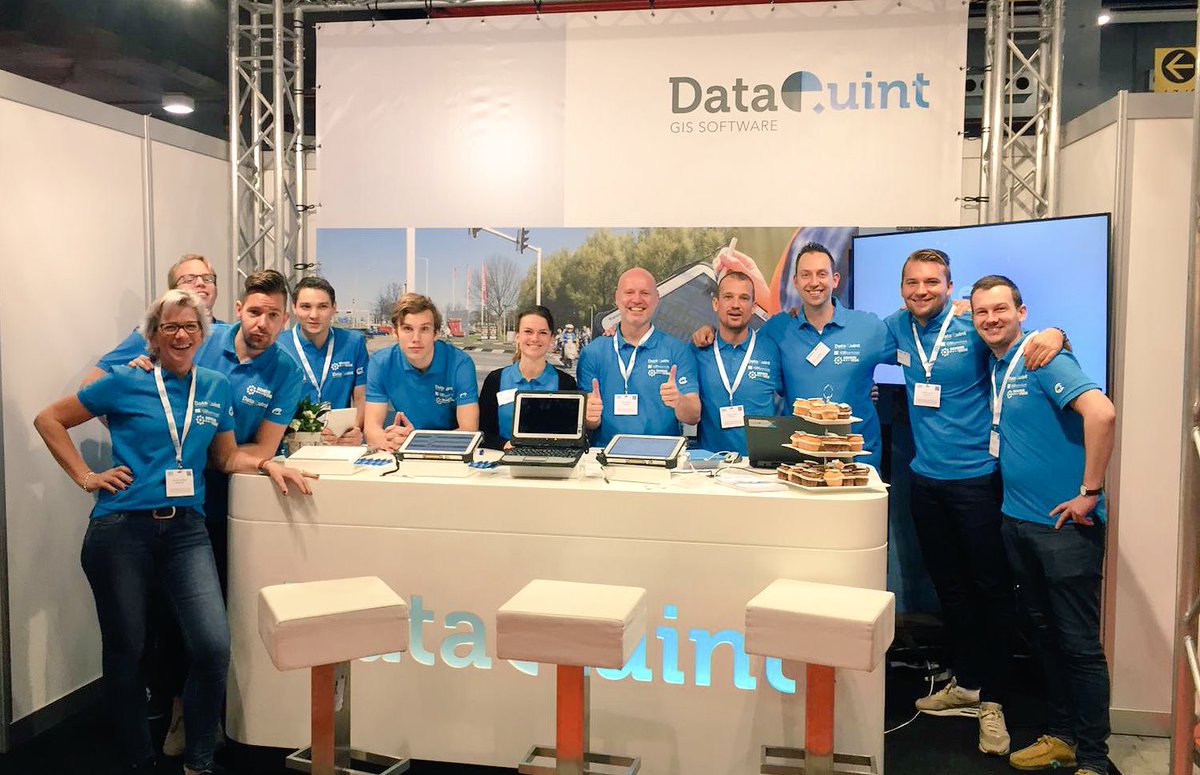 DataQuint's tweet photo. We zijn er klaar voor! @VOR_NL #geovisia #dataquint #gbiservices https://t.co/42ktujVZok