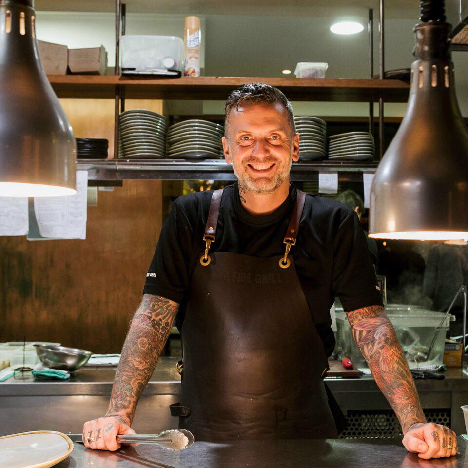 The man behind the meals! Be sure to let Chef Marcus know your favourite dishes next time you dine with us. #woodfiregrillnoosa #noosa