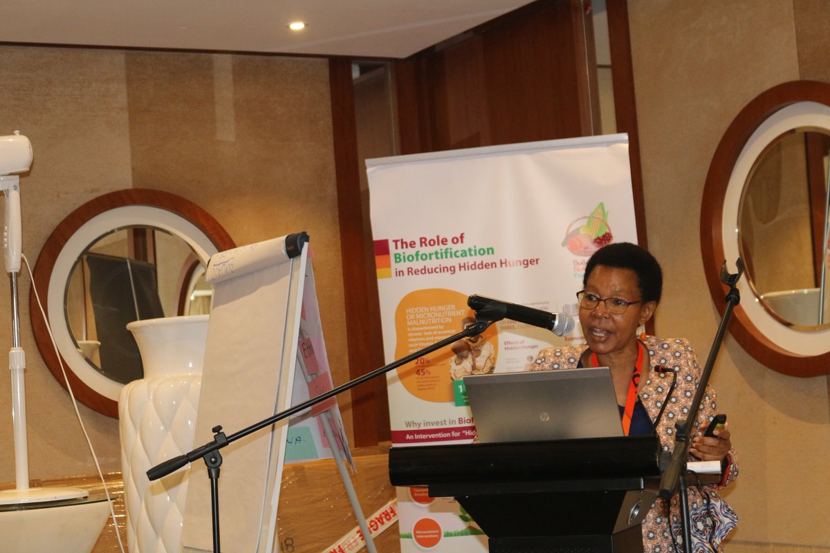 #BNFB Project Manager <a href="/hilda_munyua/">Hilda Munyua</a> presenting at the #2018SPHI on the achievements and lessons learnt from the Building Nutritious Food Baskets Project #2018SPHI #biofortification #hiddenhunger <a href="/joyce_maru/">Joyce Maru</a> <a href="/Cipotato/">International Potato Center</a>