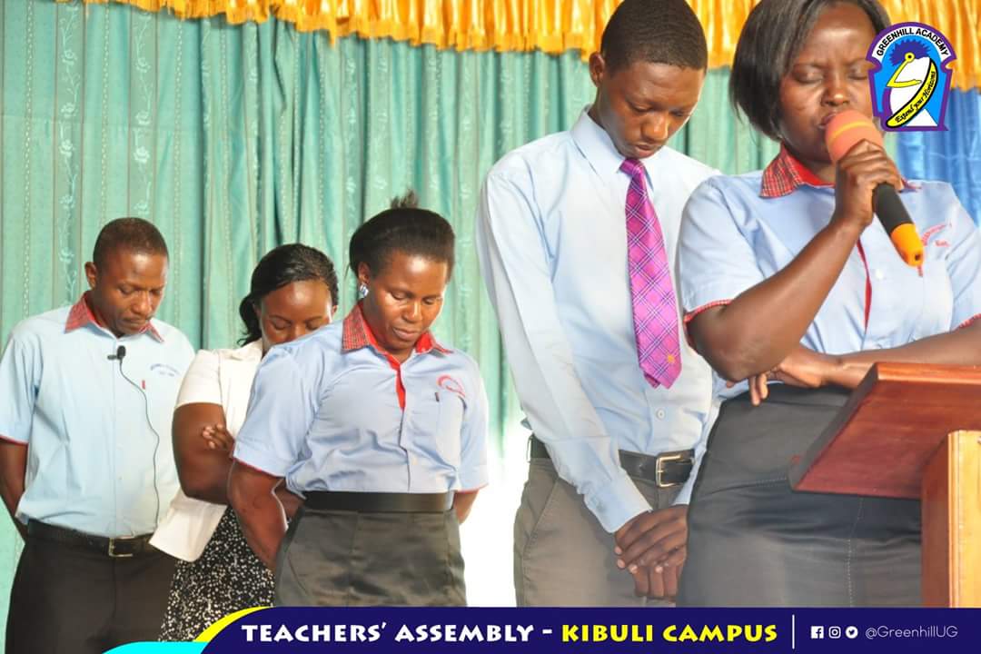 GreenhillUg's tweet photo. Here is how the Teachers' Assembly went down via our Kibuli campus. #GHASpirit https://t.co/SGjuAOr6au https://t.co/PjKTeb0RBc