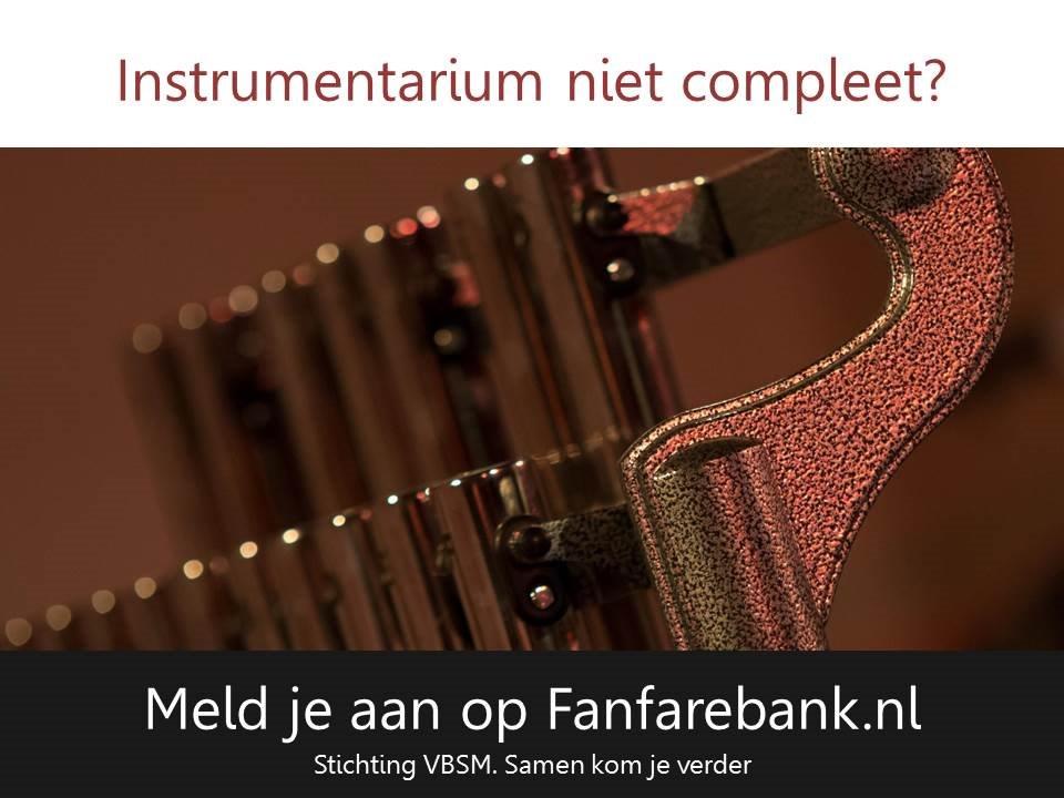 vbsm_info's tweet image. Fanfarebank is de digitale ontmoetingsplaats voor @hafabra en @percussie. Via Fanfarebank kunnen muziekverenigingen elkaar helpen. Met kennis, kunde mensen en middelen. Nog niet ingeschreven? fanfarebank.nl