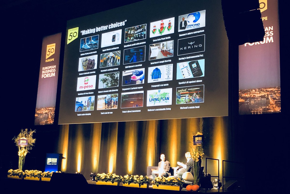 joelasiapacific's tweet image. Shoes-off at #T50EBF! Social impact and good business on display at the European Business Forum in #Odense. Host Peter Fisk is sporting trainers made of recycled plastic from Ecoalf - ecoalf.com/ue/

@GeniusWorks @JavierGoyenech2 @IEbusiness @thinkers50