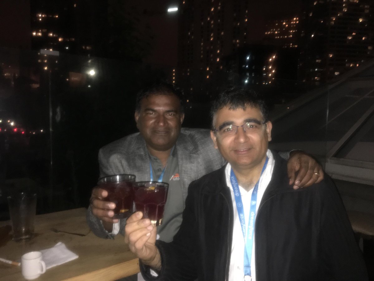 Great 1st day at #DF18 #AutoRABIT in the party house..#Salesforce #DemoJamWinner2018