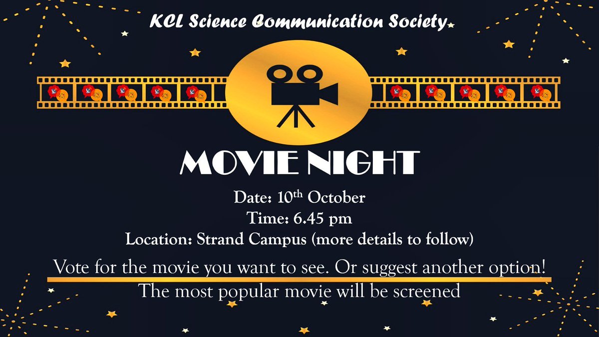 KCL SciComm Society tweet media
