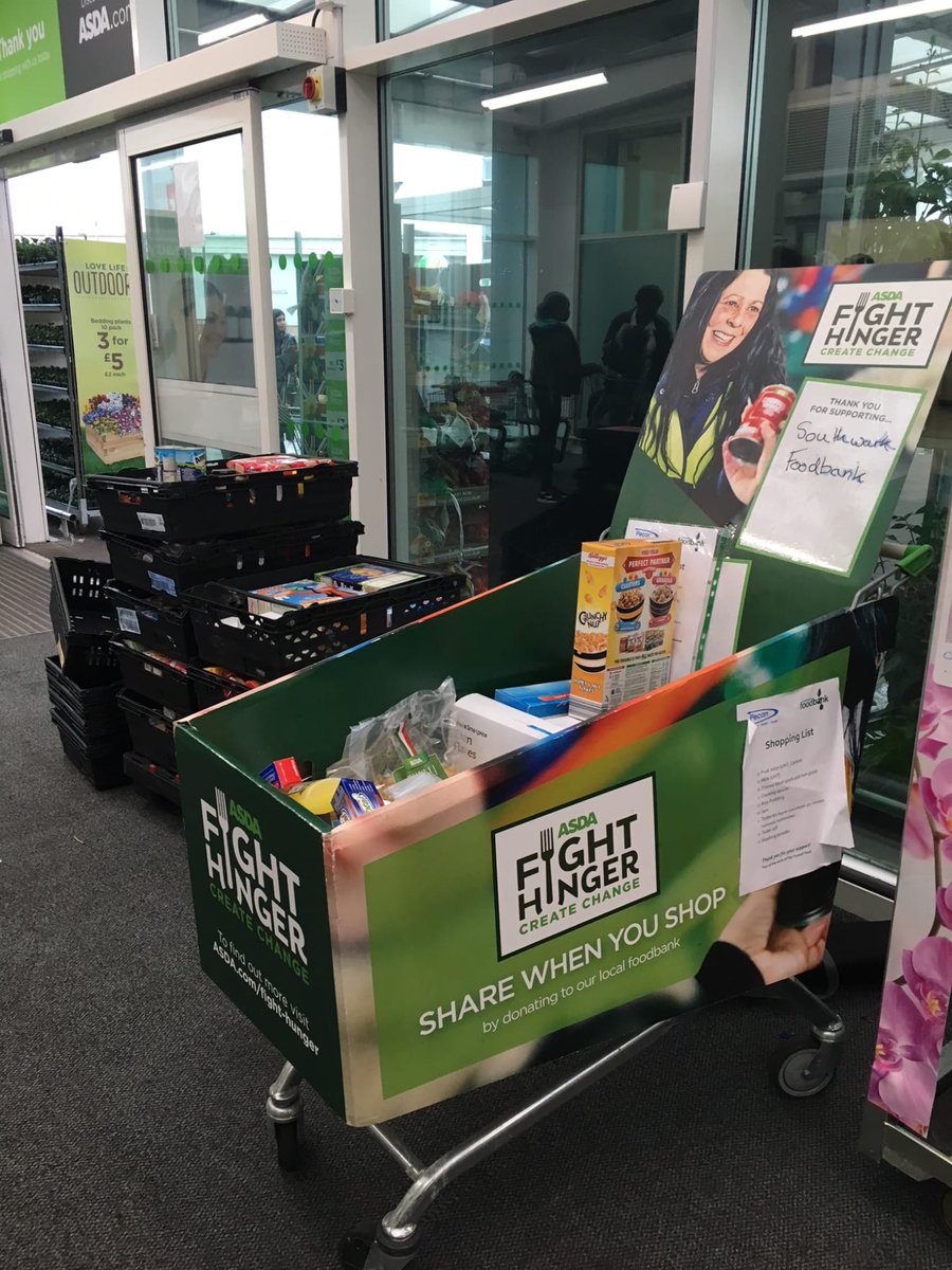 Our charity partner The Trussell Trust needed some additional hands to help them out on Saturday to fundraise and collect food donations for the food banks. So our lovely team stepped in to help them at Old Kent Road Asda, giving up part of their weekend! #SMGGivesBack #charity