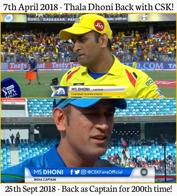 SumeethMSD's tweet photo. @BCCI @klrahul11 The Best moments of 2018!✌
#WhistlePodu #AsiaCup2018 #AsiaCup #MSDhoni #MSD #MSD200 #Dhoni #DhoniMyCaptainForever @ChennaiIPL @BCCI @msdhoni https://t.co/WKzx6KU4x3