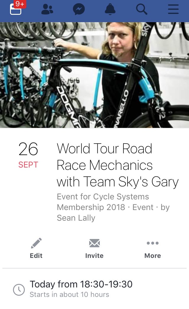 CycleSystemsAc's tweet photo. Wow, today we have @kingblem from @TeamSky teaching our members! #KickAsk #BikeMechanics #cycling #TeamSky https://t.co/NkpDKCvtdD