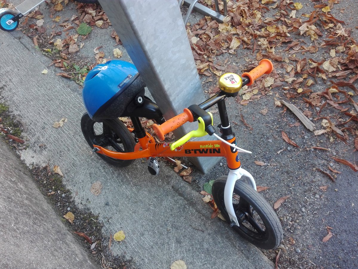 TomDussycle's tweet photo. Un enfant qui ira loin !!!
#generationvelo #lefuturestla #btwin #runride #draisienne #cute https://t.co/e99z53IsC8