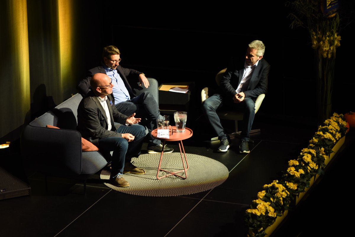 thinkers50's tweet image. Today’s host @GeniusWorks and mayor of Odense, Peter Rahbæk Juel, opened the conference with an inspiring talk about “Making better choices” #T50EBF #MakingBetterChoices