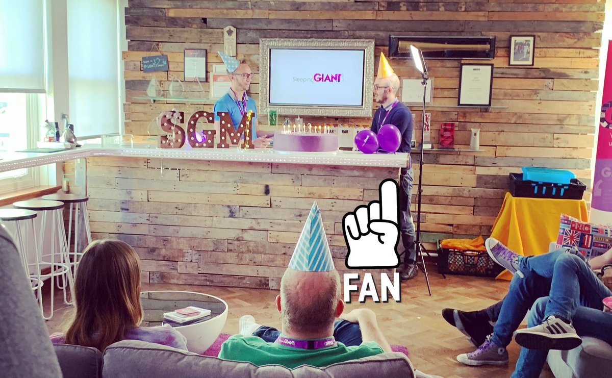 Our very own MD <a href="/AnthonyKlokkou/">Anthony Klokkou</a> will be doing the Workplace three on <a href="/kmfmofficial/">kmfm</a> this morning and speaking at the <a href="/KDMeetup/">Kent Digital Meetup</a> in Folkestone tonight. Busy birthday boy! #sgm10year