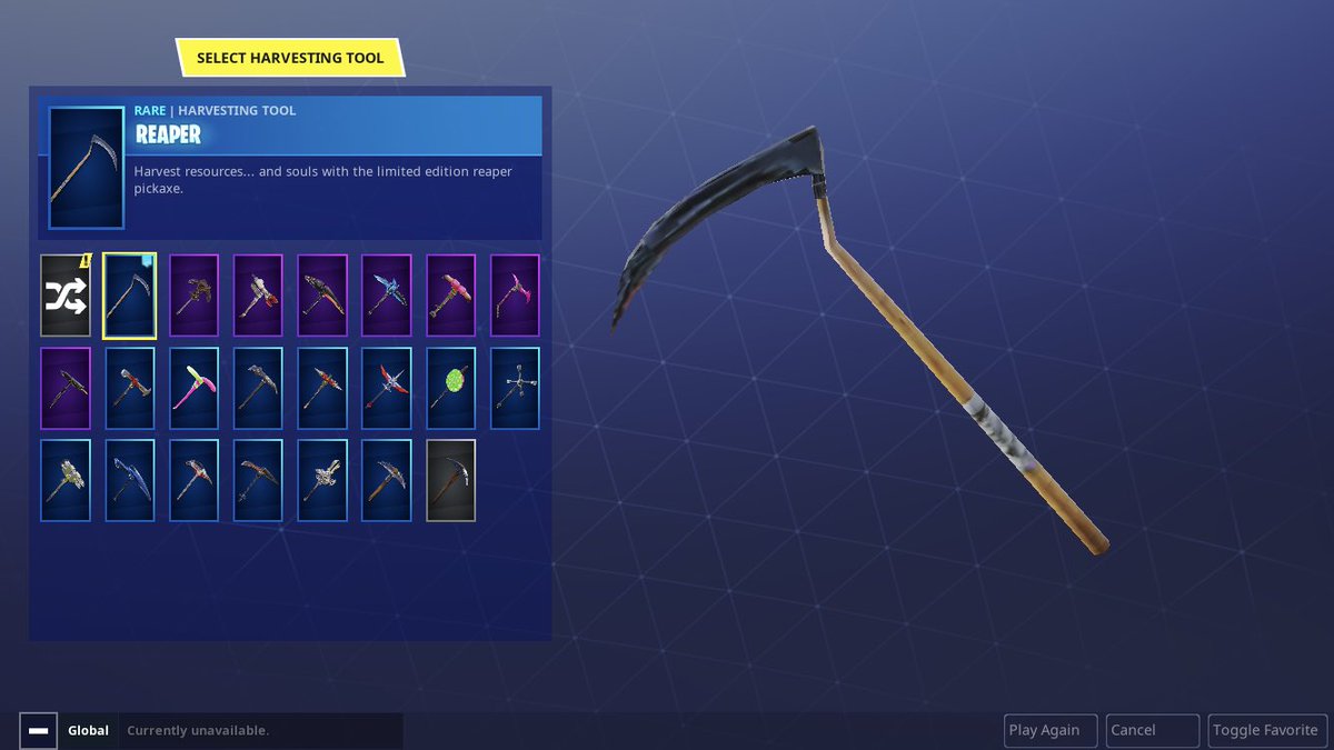 BoiYves's tweet photo. Selling/Trading rare tracker skin with scythe. Full access with save the world. Dm me offers. #fortniteaccount #fortniteaccountforsale #fortnitetrade #scythe #tracker #reaperaxe https://t.co/wqpEEJJaNu