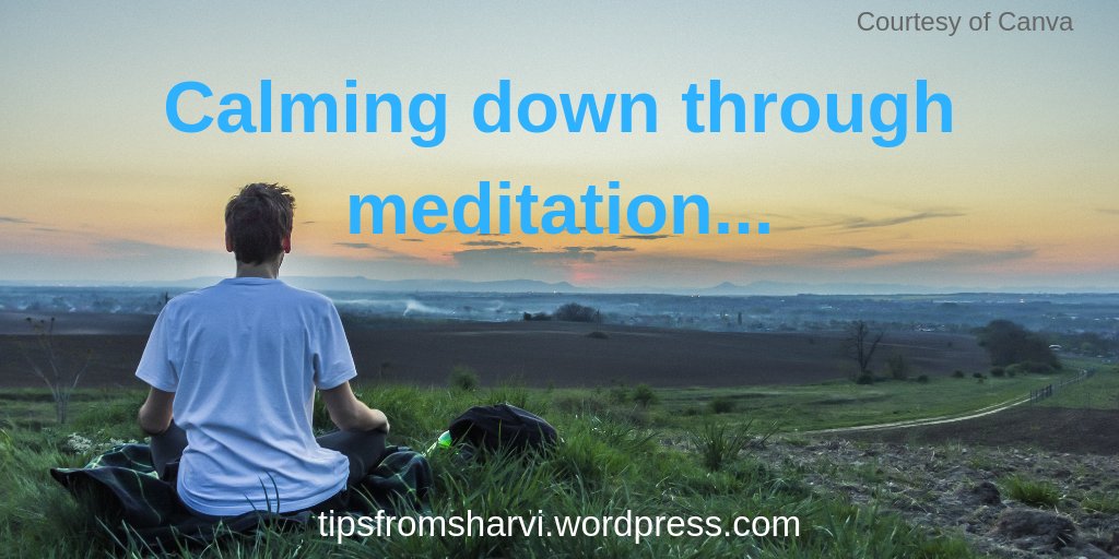 TipsFromSharvi's tweet image. Does your anger get out of control at times? Try meditating...

#tipsfromsharvi
#controlyourself
#controlyourmind
#relaxationmode
#breathingexercises
#natureview
#removenegativity
#meditationtime