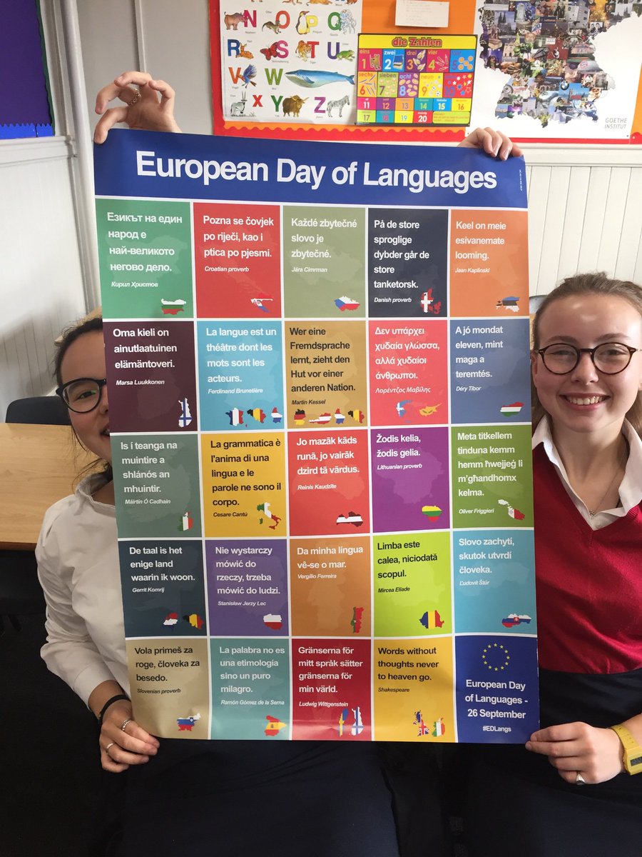 Happy European Day of Languages!