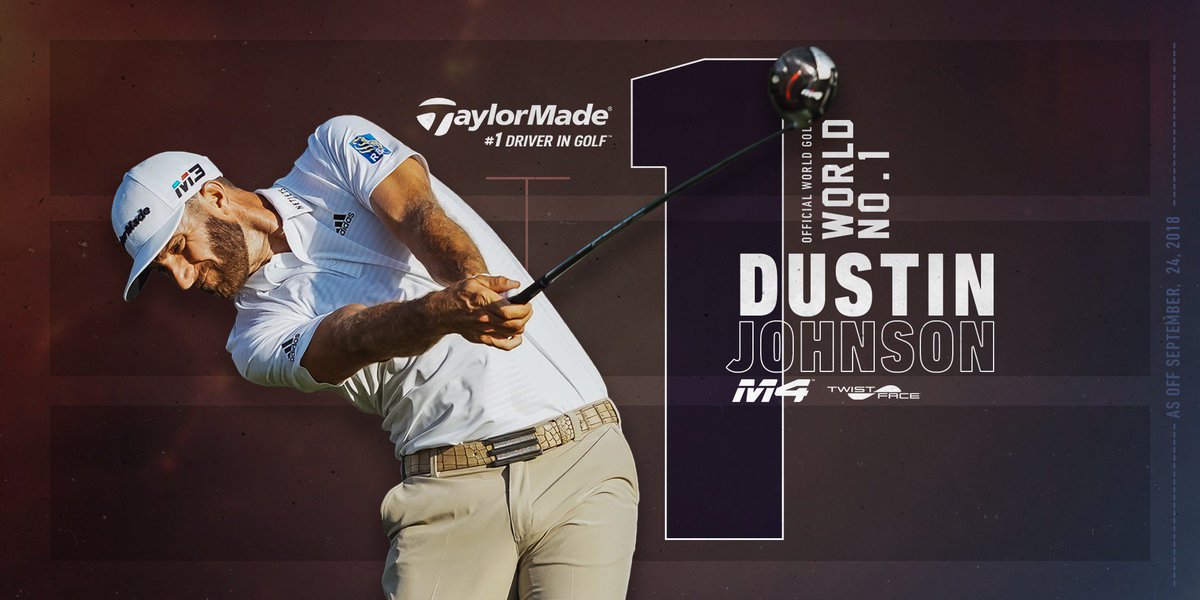 TaylorMadeTour's tweet photo. DJ's back at the top..
See what's in the bag of the new World No.1: https://t.co/E5rk2odkeK
#M4driver #TeamTaylorMade https://t.co/qGQPvtMkDi