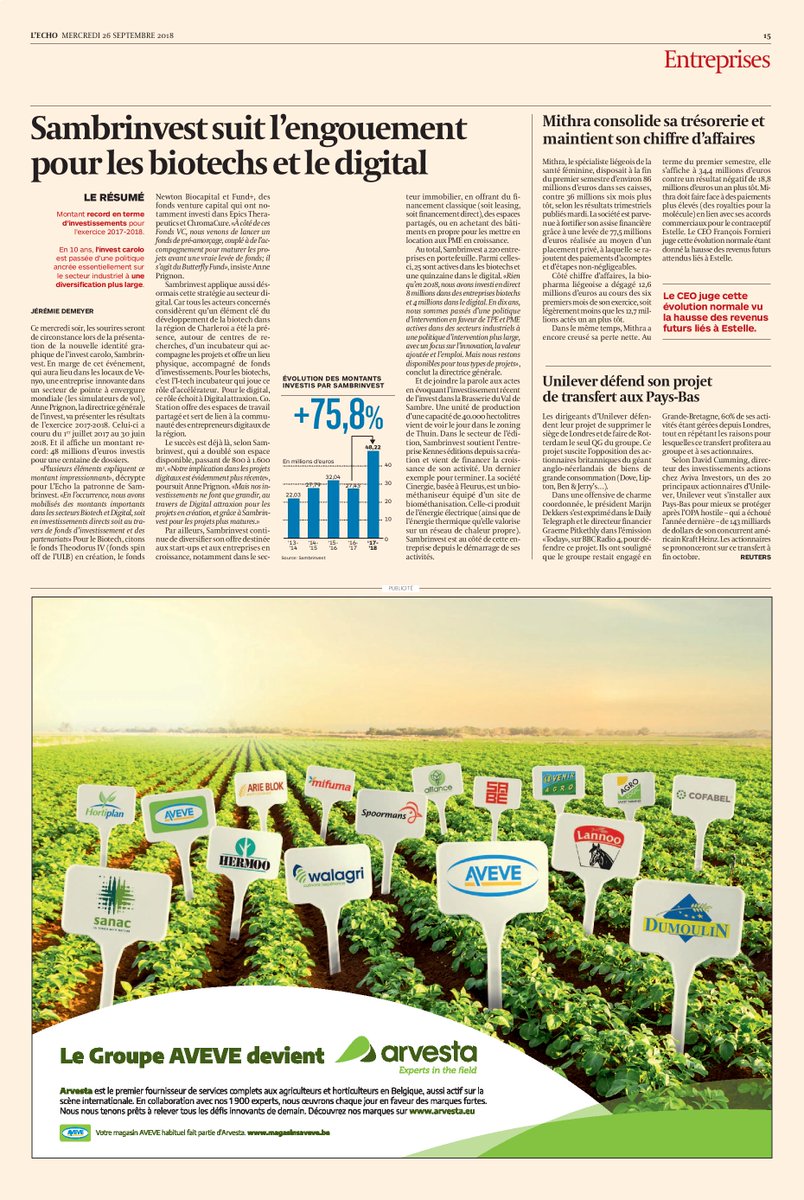 Sambrinvest tweet media