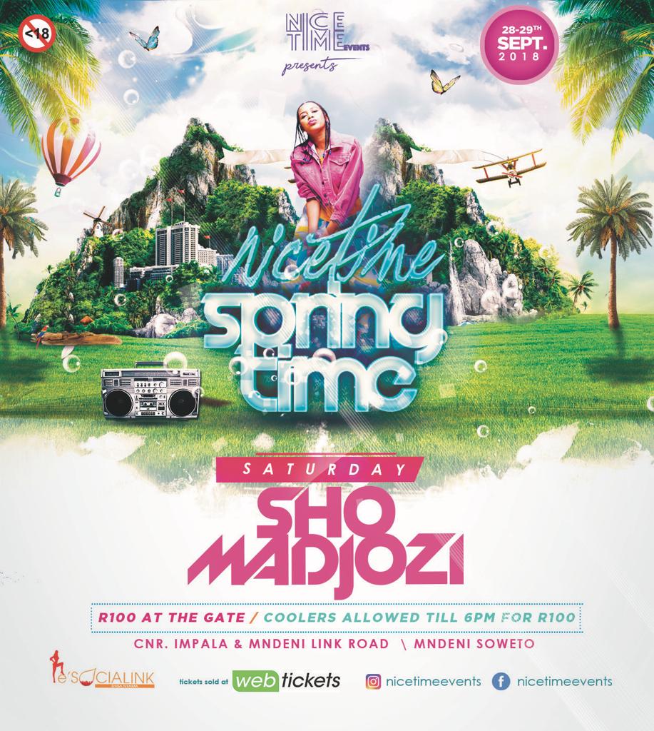_FentseM's tweet photo. Line up for 29 September features headline performances by @KwestaDaKAR
@ShoMadjozi &amp; @DistructionB

and music from @kamokaofela
@LyndowR
@DJZeroSA and more.

#NiceTimeSpringTime https://t.co/KthLJXtsoG