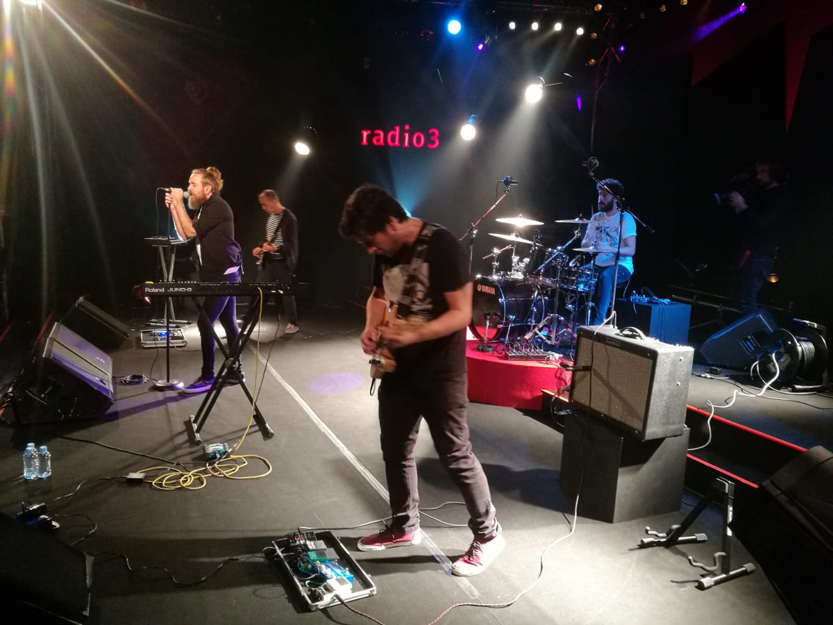 La semana pasada estuvimos en Los Conciertos de Radio 3. ¡Muy pronto en antena!