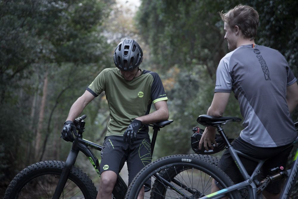 Comfortable gear for those long rides. Check out our Trail Shirts buff.ly/2M1EWcu #SilverbackGear