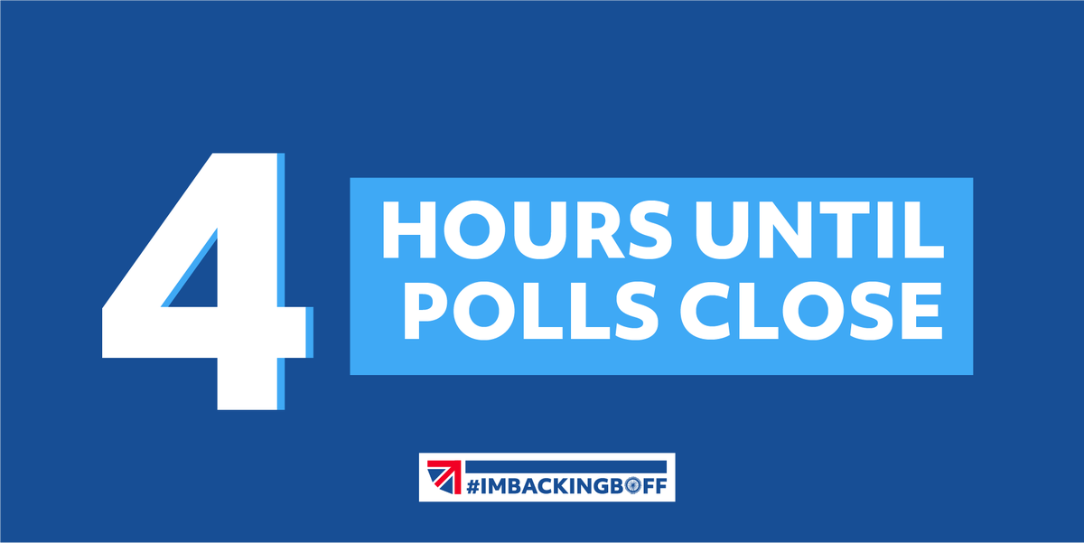 AndrewBoff's tweet photo. There are only 4 hours left to cast your vote as a @LdnConservative member. 

I am the only candidate that presented a manifesto and I hold the most experience in holding Sadiq Khan to account. Please vote for me if you haven't voted already.

Thank you!

#ImBackingBoff https://t.co/w70feLZVuT