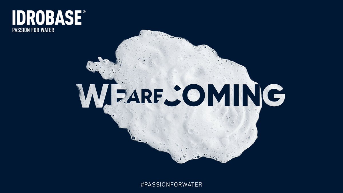 IdrobaseGroup's tweet photo. #new #catalogue #passionforwater #water #foam #misting #comingsoon https://t.co/3ZKqQzuaPK