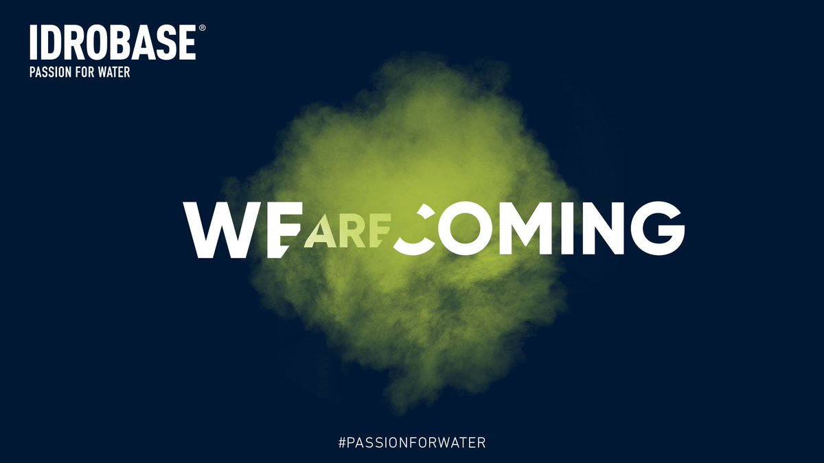 IdrobaseGroup's tweet photo. #new #catalogue #passionforwater #water #foam #misting #comingsoon https://t.co/3ZKqQzuaPK