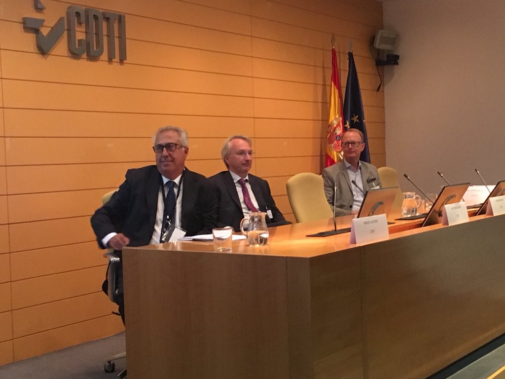 CelticNext's tweet photo. Juana Sanchez from @CDTIoficial provides insides of funding possibilities in Spain from CDTI for #CELTICNEXT @EUREKA_NETWORK https://t.co/4t9ZWCjT9A