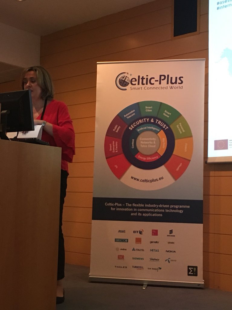 CelticNext's tweet photo. Juana Sanchez from @CDTIoficial provides insides of funding possibilities in Spain from CDTI for #CELTICNEXT @EUREKA_NETWORK https://t.co/4t9ZWCjT9A