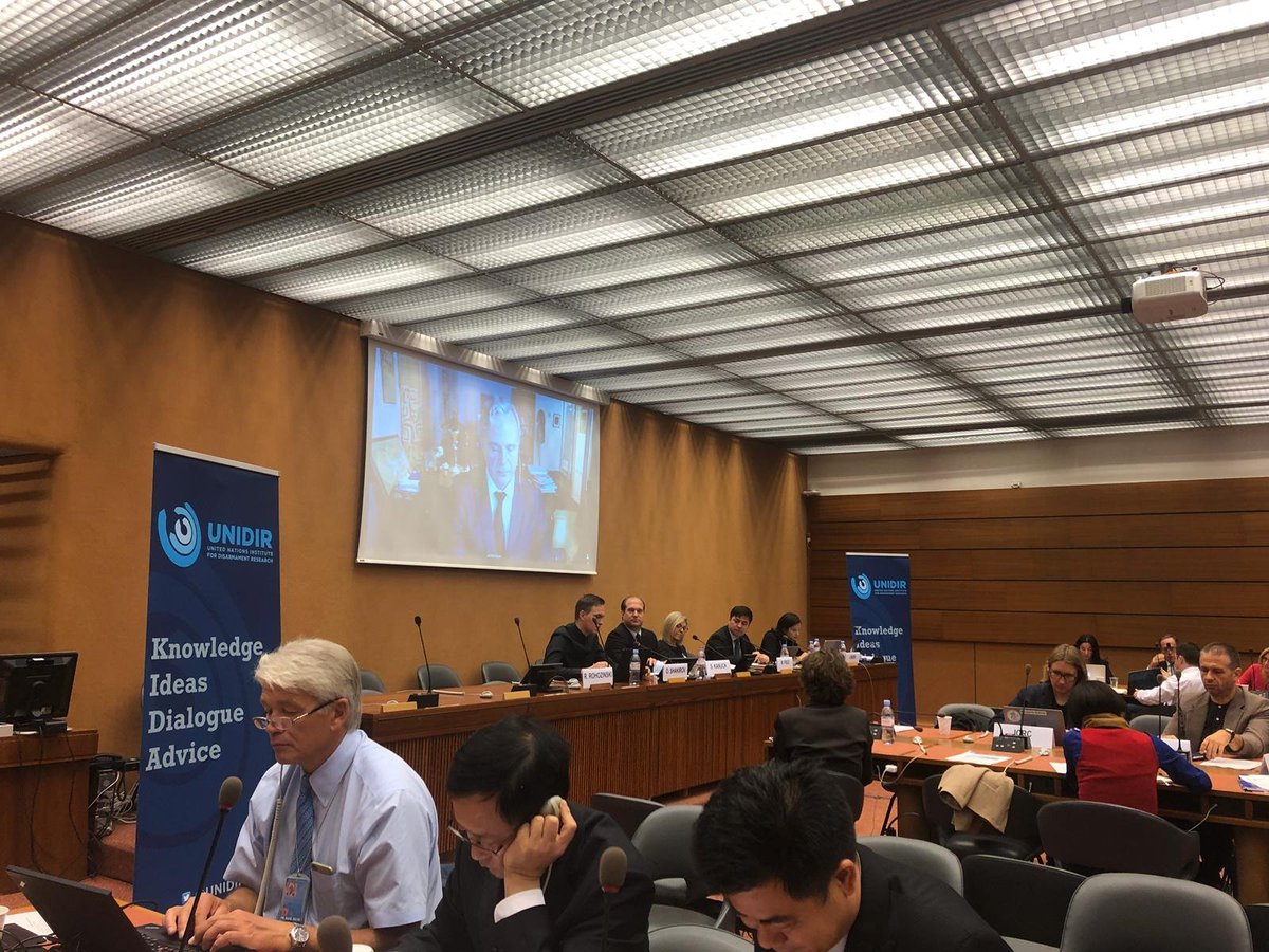 Kaspersky_Gov's tweet photo. . @kaspersky will speak about threats of #balkanization and further #fragmentation in #cyberspace. #Privatesector is ready to cooperate & assist in #cybercrime investigations.
@UNIDIR #Cyber Stability Conference #CSC18 https://t.co/kWWDxEpWNY