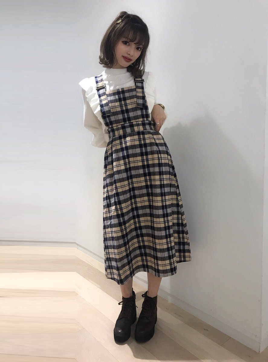 Majestic Legon New Amelierのジャンスカは上を取り外してスカートだけでも使える万能アイテム Amelier 2wayチェック柄ジャンスカ T Co X0zxylqvcj Majesticlegonjp マジェスティックレゴン Majesticlegon Amelier アメのガーリー