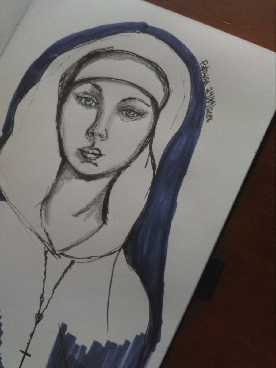 BolhadeA's tweet photo. Does religion divide?
#art #arte #traditionalart #sketch #sketching #drawing #draw #sketchbook #nun #religion #love #artistaportuguesa #portugueseart #portugueseartist #goodmorning #bomdia #coimbra #porto #lisbon #london #barcelona #milan #rome #munich #berlim #ny #toronto #paris https://t.co/4jFmfPhy8z