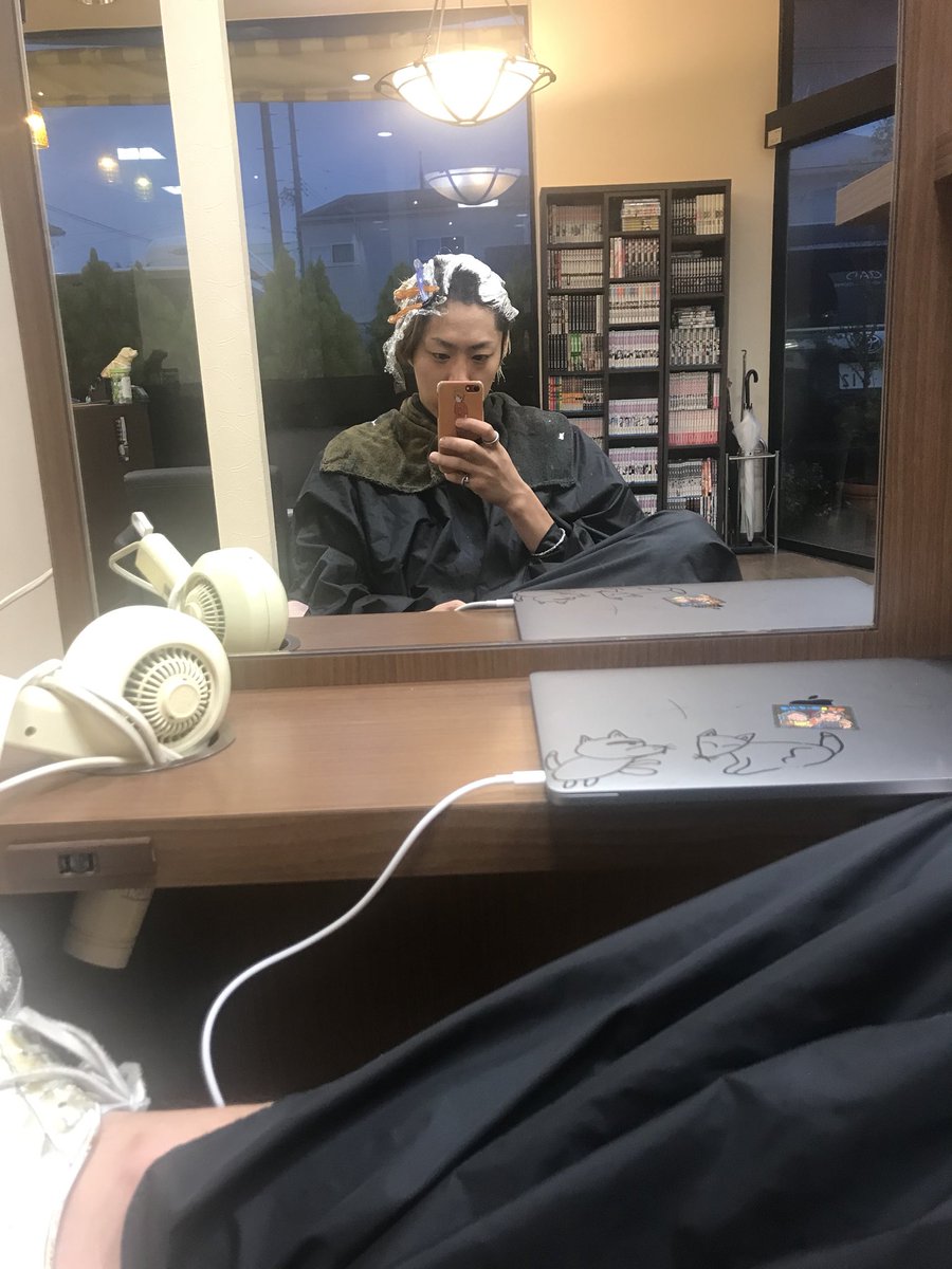 TO_TETSUYA's tweet photo. 染めりんす https://t.co/qxOSZ7f9hf
