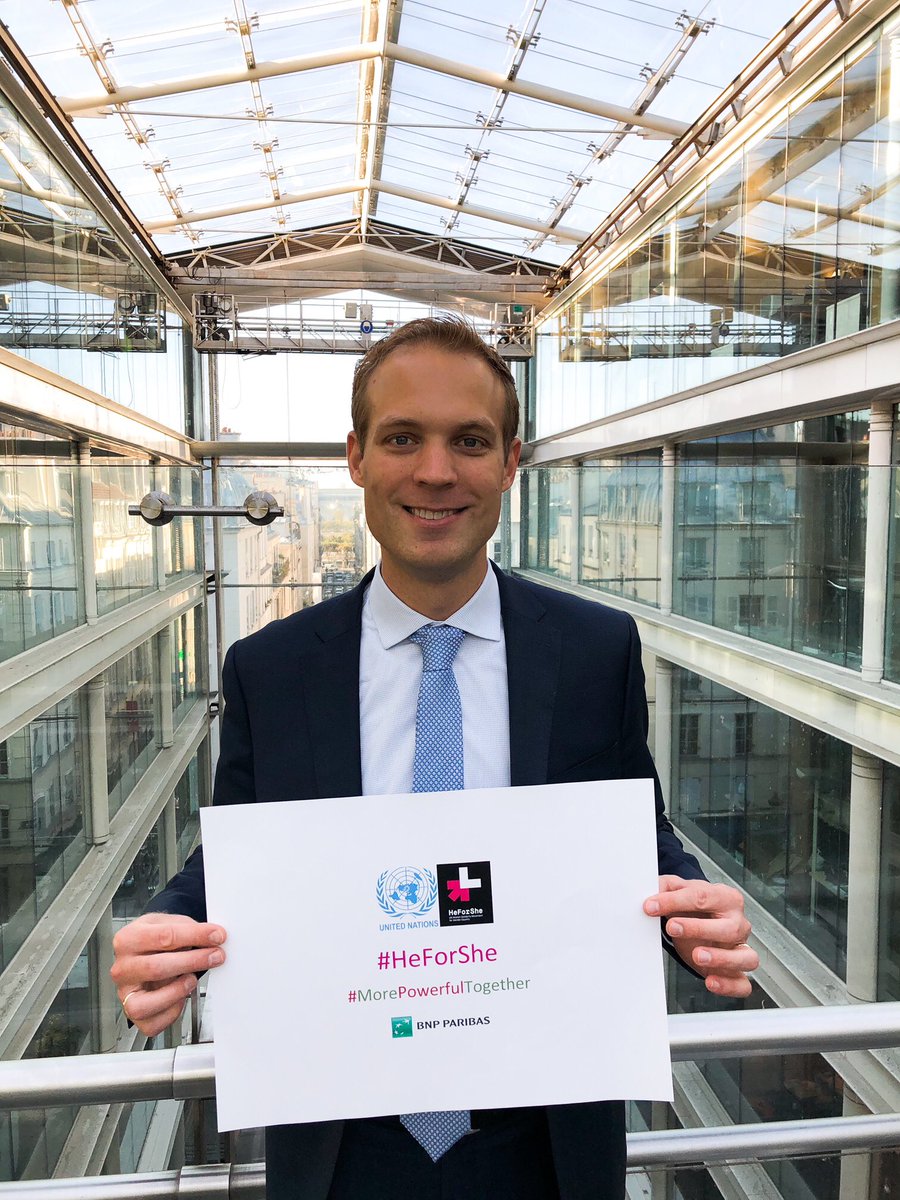 Equality and diversity are the two most important pillars for a successful and pleasant work environment within BNP Paribas CIB. #HeForShe