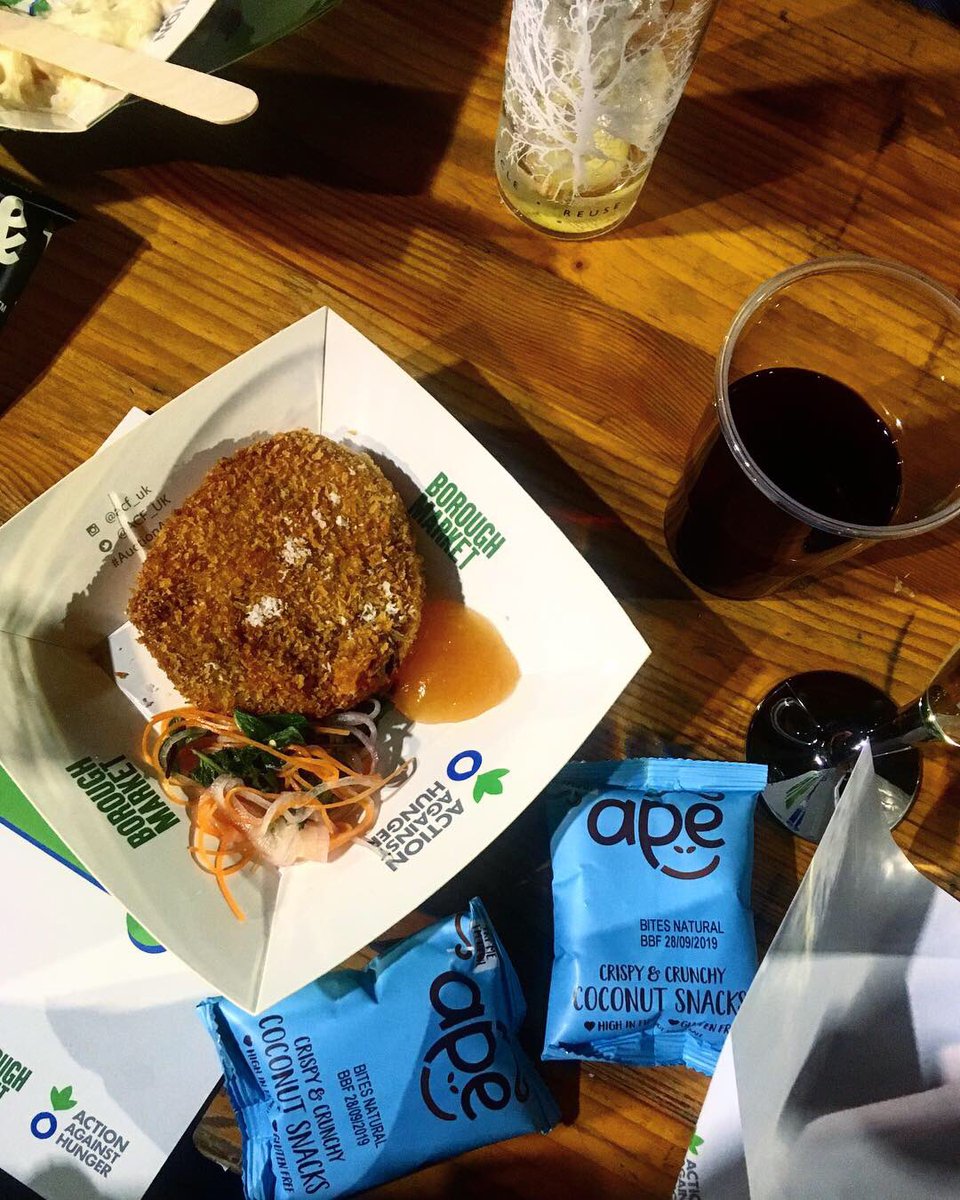 luciennesimpson's tweet photo. Fact: @smokestakUK never disappoint. Smoked pigs head croquette, daikon and cucumber, apple ketchup @ACF_UK #AuctionAgainstHunger 🐷 https://t.co/iWIgbCcepo