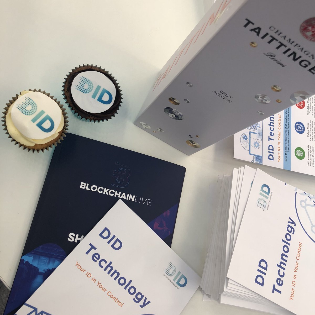 DIDTech's tweet photo. We are are all set at @UKBlockchain - come and talk to us about digital ID on stand F34 #BlockchainLive #BlockchainLive18 https://t.co/s791Gh7cr3